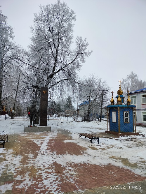 Памятник воинам-интернационалистам в Воротынце.